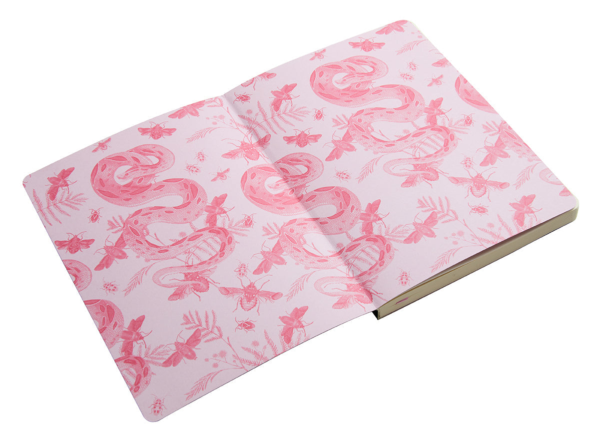 Softcover Art of Nature Garden Gathering Notebook by Insight Editions with elastic band, featuring botanical cover design.