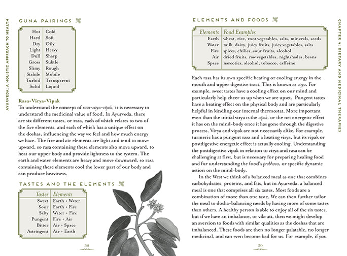 Softcover Ayurveda book by Insight Editions featuring traditional Indian medicine and herbal remedies on the cover.