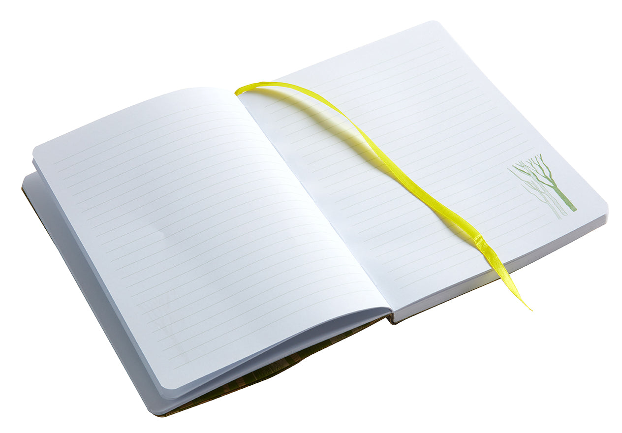 Insight Editions Conservation Softcover Notebook with plain cover and lined pages for note-taking and journaling.