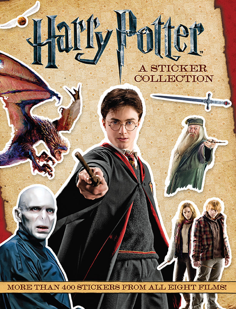 Softcover Harry Potter sticker collection by Insight Editions featuring magical-themed stickers and artwork.