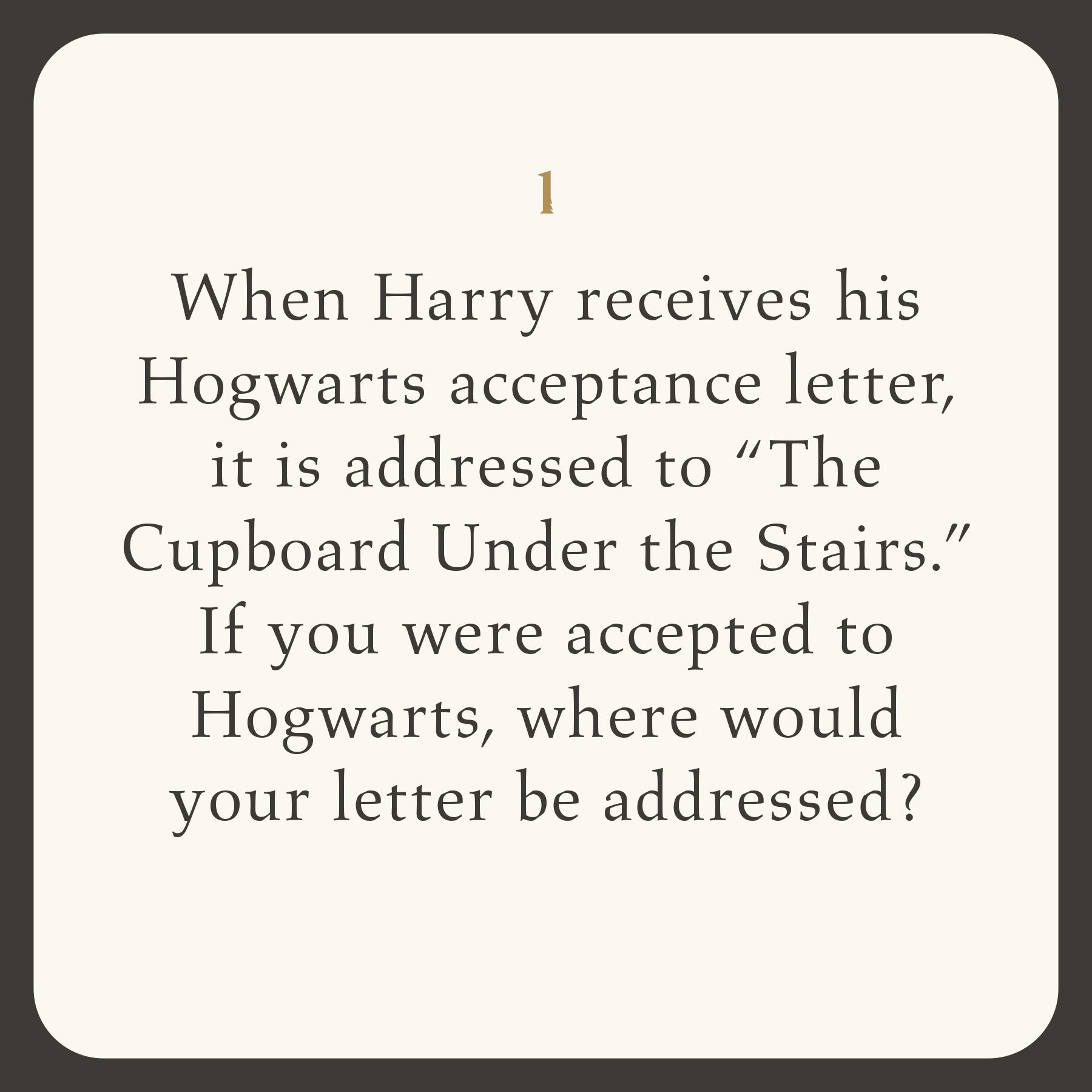 Harry Potter conversation cards in softcover by Insight Editions, featuring magical-themed prompts and illustrations.