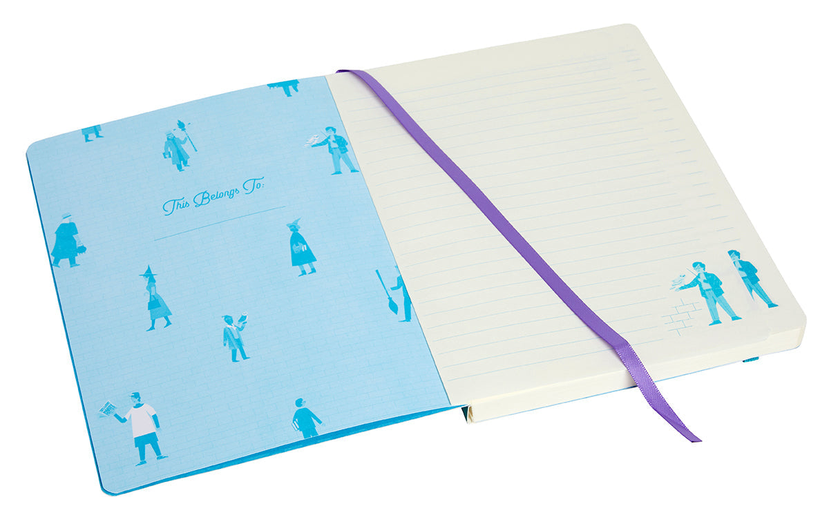 Harry Potter Exploring Diagon Alley softcover notebook by Insight Editions with magical illustration on the cover
