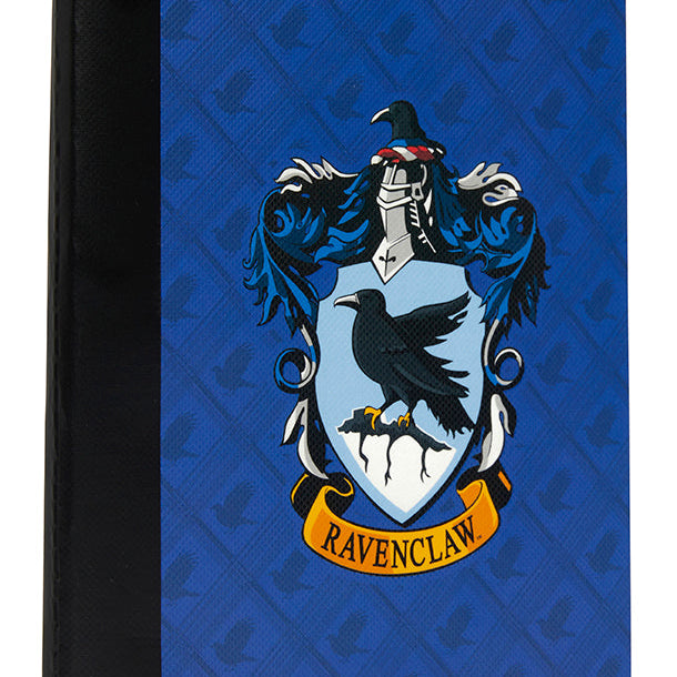Harry Potter Ravenclaw notebook and page clip set by Insight Editions, softcover with Ravenclaw house design and matching accessories.