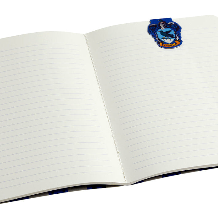 Harry Potter Ravenclaw notebook and page clip set by Insight Editions, softcover with Ravenclaw house emblem and themed pages.