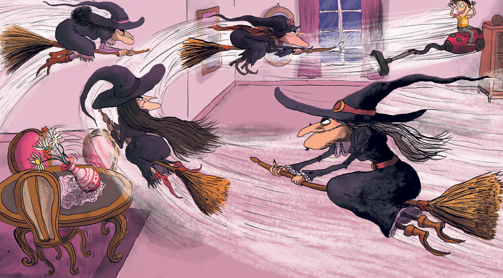 Softcover book titled "How to Outwit Witches" by Insight Editions with colorful cover illustration.
