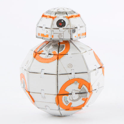 Softcover book and 3D BB-8 wood model from IncrediBuilds Journey to Star Wars: The Last Jedi by Insight Editions.