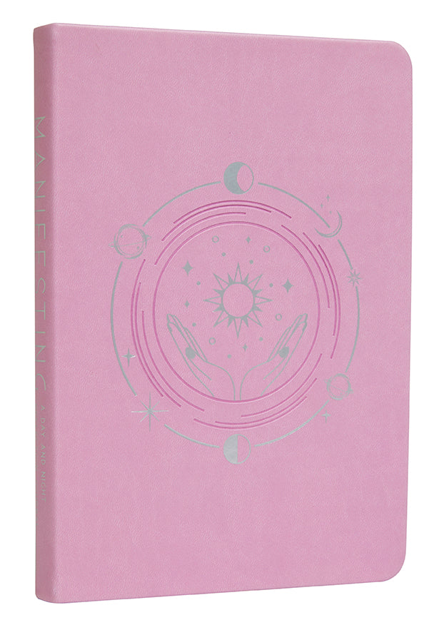 Insight Editions softcover book titled Manifesting, featuring a calming design on the cover.