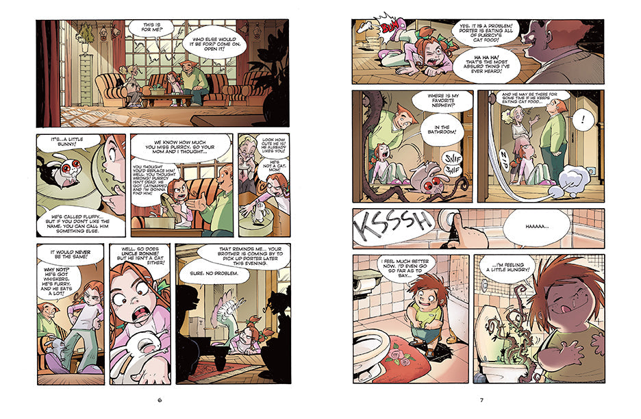 Softcover of Monster Allergy, Vol. 2 comic book by Insight Editions featuring colorful cover art and character illustrations.
