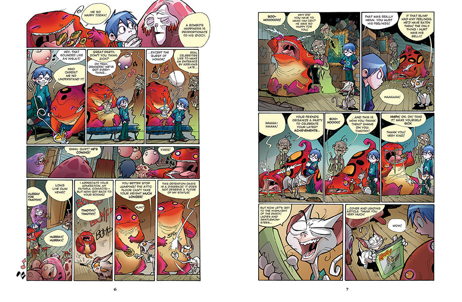 Softcover copy of Monster Allergy, Volume 3 by Insight Editions featuring colorful monster characters on the cover.