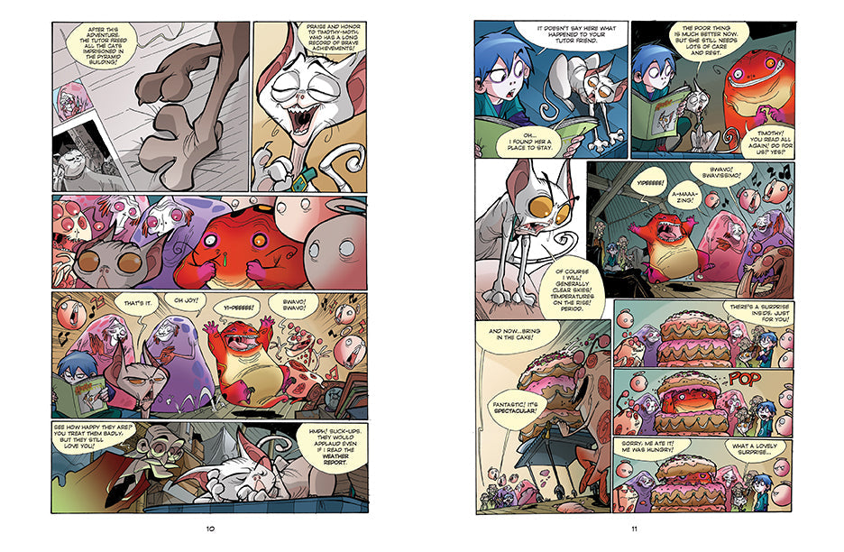 Softcover of Monster Allergy, Vol. 3 by Insight Editions featuring colorful cover art and monster characters.