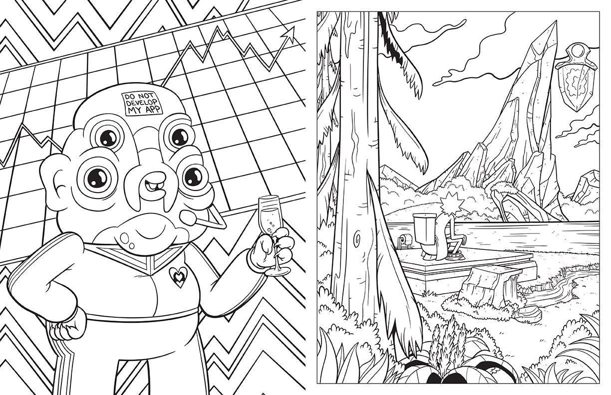 Softcover book titled "Rick and Morty: Sometimes Science is More Art Than Science" by Insight Editions, featuring colorful cover art.