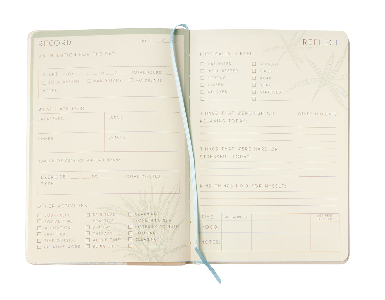 Softcover self-care journal by Insight Editions with a calming cover design, ideal for daily wellness and mindfulness.