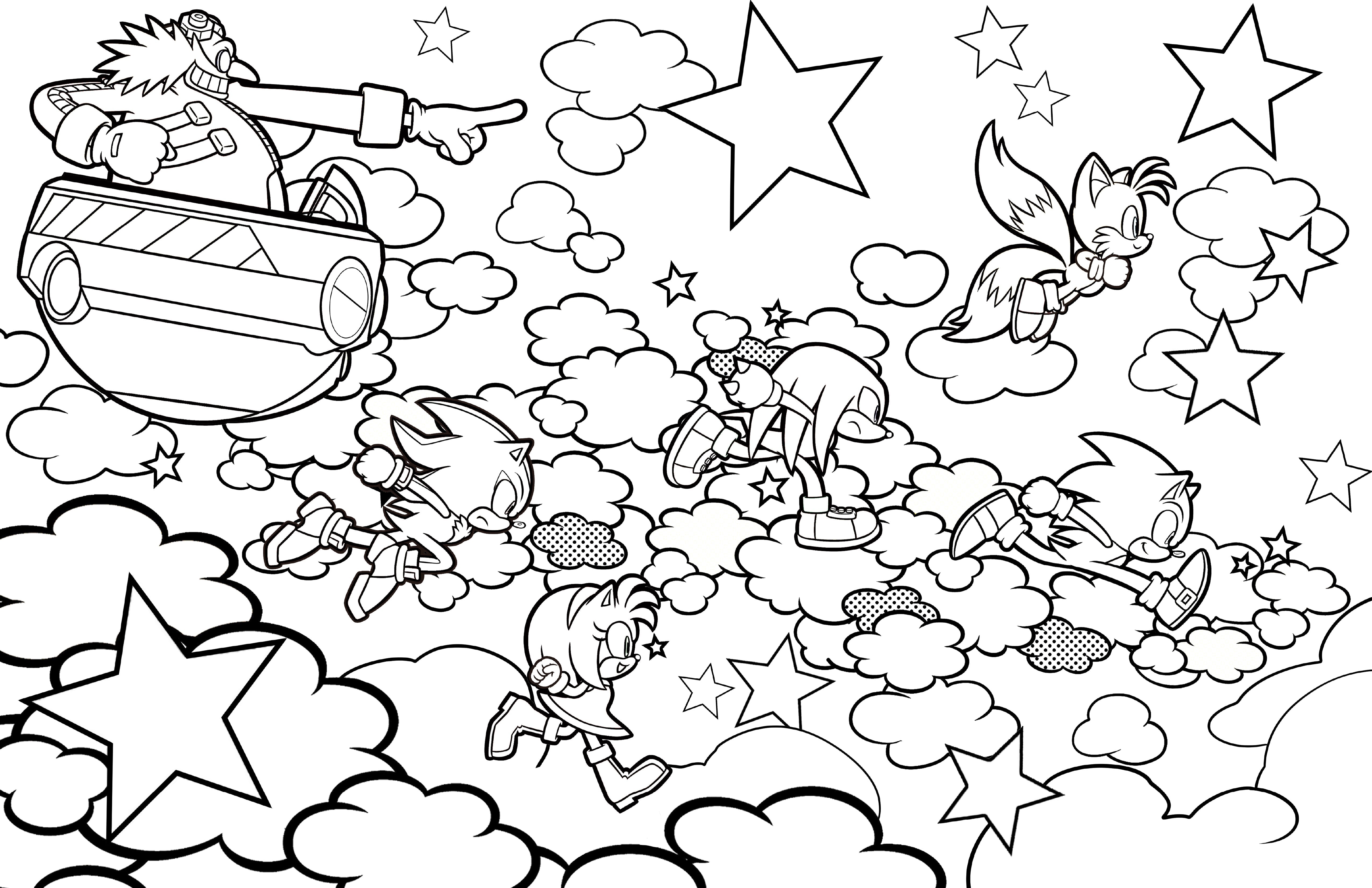 Softcover Sonic the Hedgehog adult coloring book by Insight Editions featuring colorful hedgehog illustrations and themed designs.