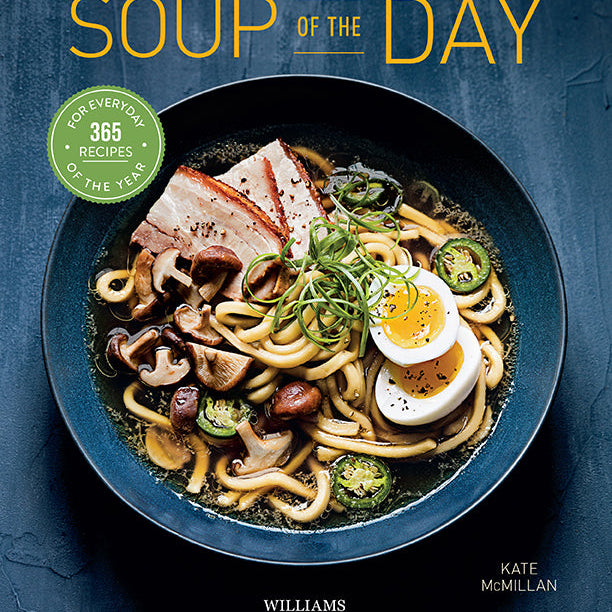 Insight Editions Softcover book titled "Soup of the Day" with a colorful cover design.