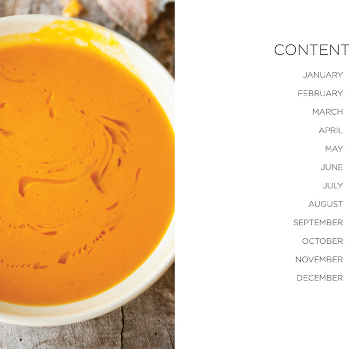 Softcover book titled "Soup of the Day" by Insight Editions, featuring a colorful cover design.