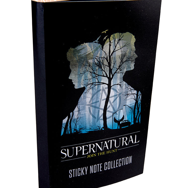 Supernatural Sticky Note Collection by Insight Editions, softcover set with themed notes and designs inspired by the TV show.