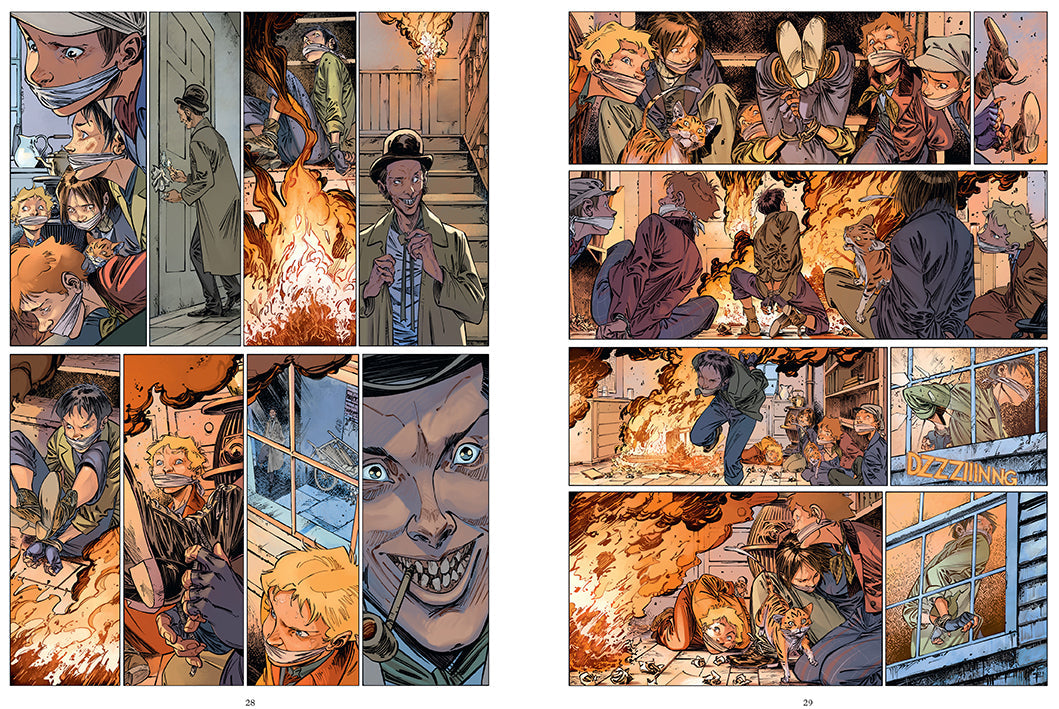 Softcover copy of The Baker Street Four, Vol. 4 by Insight Editions featuring cover art with Sherlock Holmes theme.