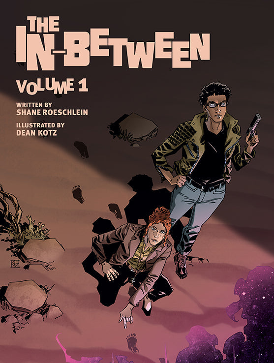 Softcover copy of "The In-Between Vol. 1" by Insight Editions, featuring a cover with artistic design and title text.
