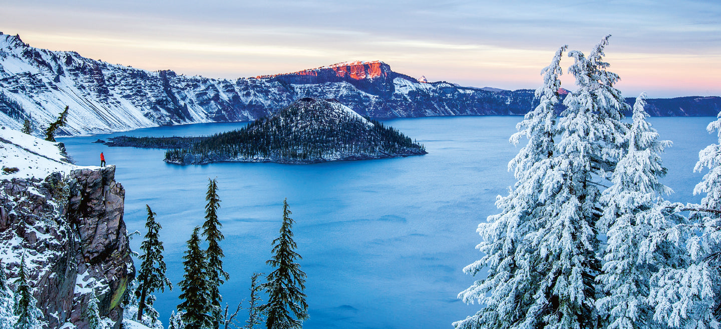 Softcover book titled "The National Parks" by Insight Editions, featuring scenic imagery of U.S. national parks on the cover.