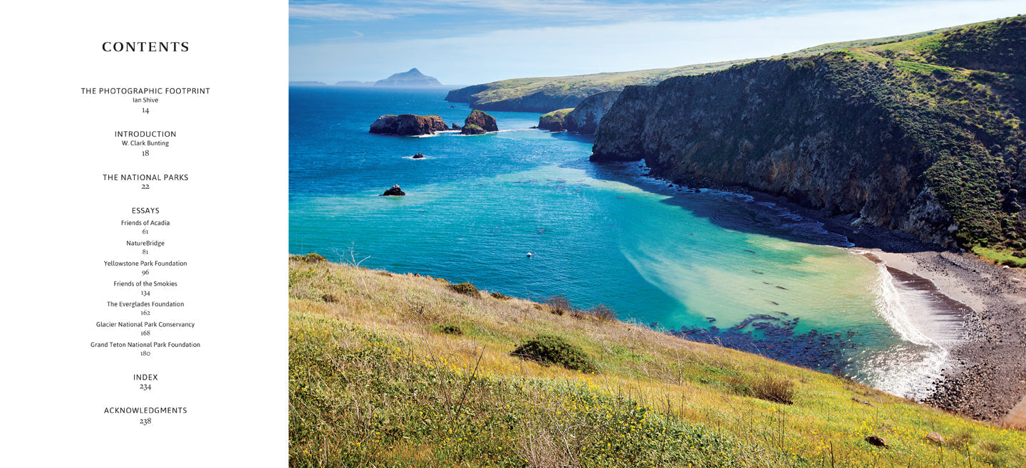 Softcover book titled "The National Parks" by Insight Editions featuring scenic park images and colorful cover design.