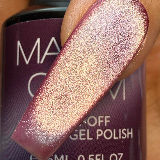 Madam Glam Berry Bold nail polish bottle with deep berry color and sleek packaging.
