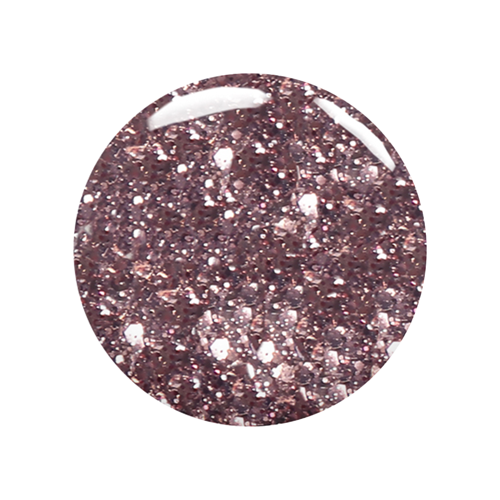 Madam Glam nail polish bottle labeled "The Change" with a sleek black cap and clear glass showing the nail polish color.