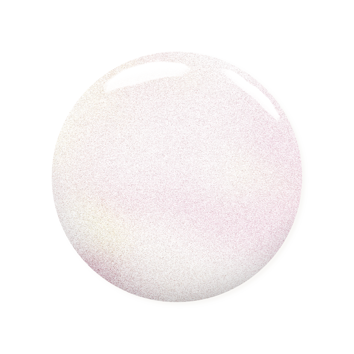 White Aurora gel nail polish by Madam Glam, showcasing a sleek white shade with a shimmering finish.