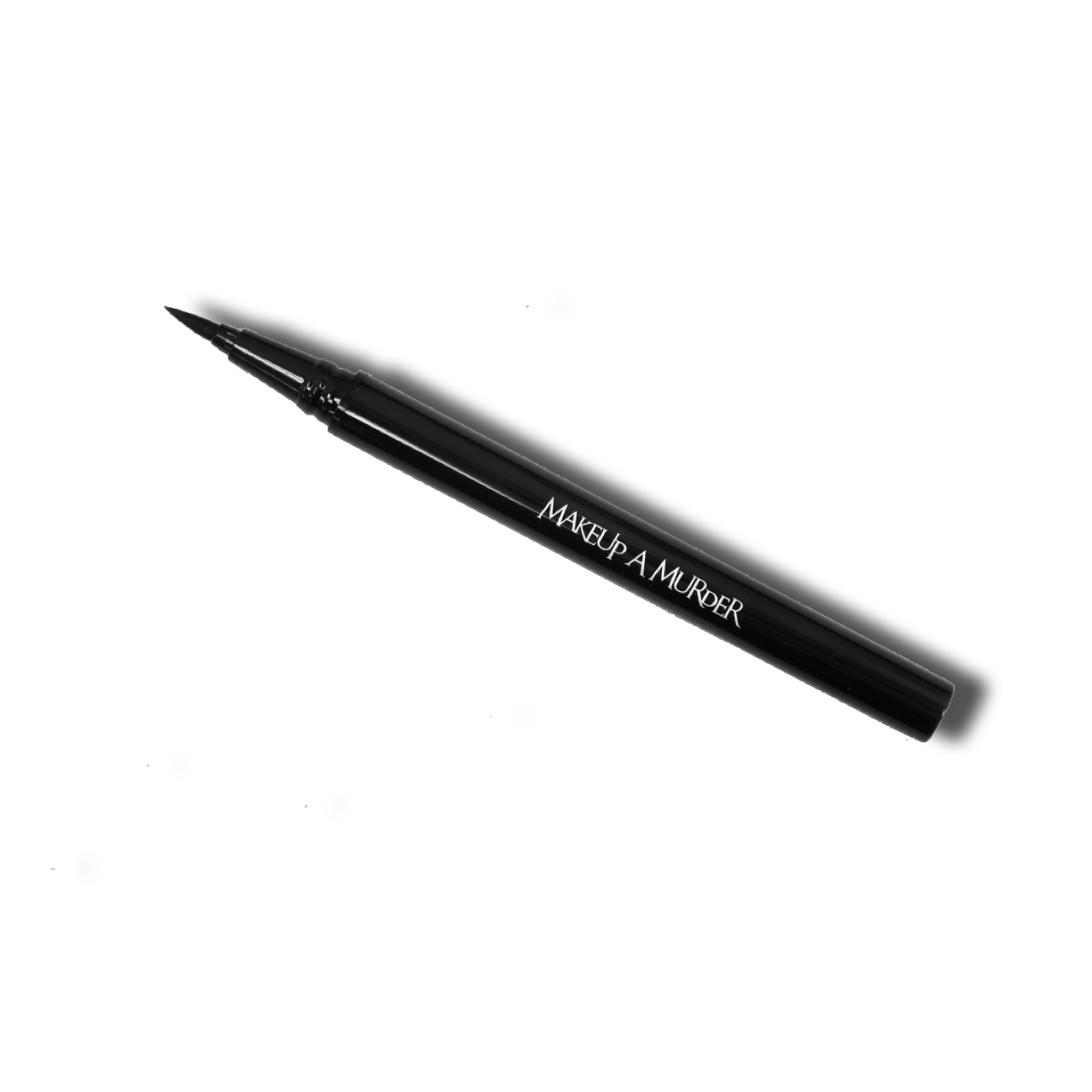 Makeup A Murder, INC forensic eyeliner pen with a sleek black design, perfect for precise eye makeup application.