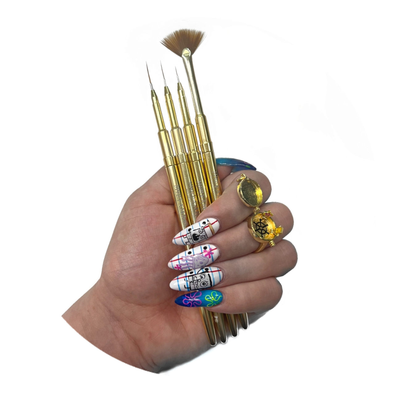 Master Sketch Artist Brush Collection by Makeup A Murder, INC featuring a full set of professional makeup brushes.