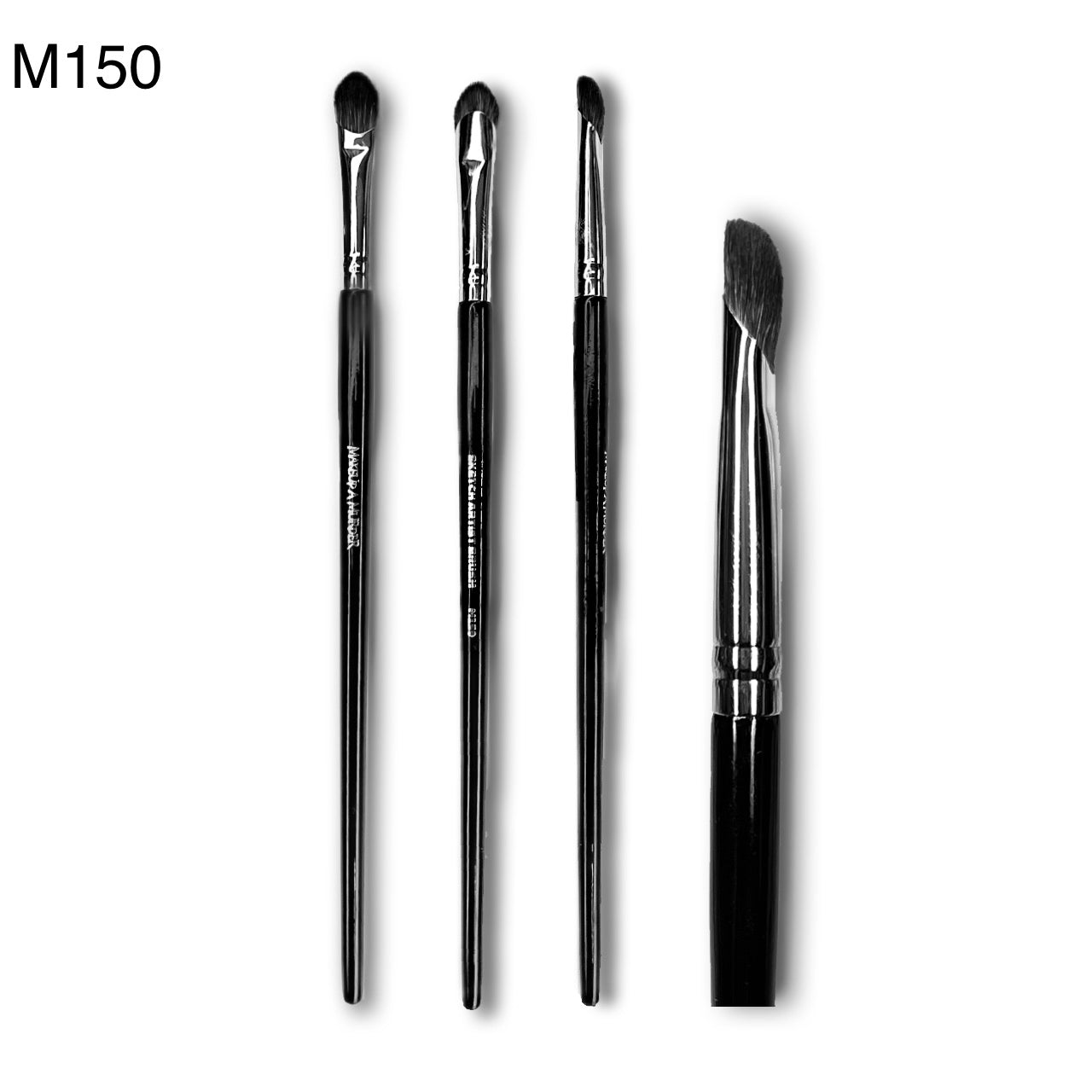 Master Sketch Artist Pigment Brushes collection by Makeup A Murder, INC, featuring a full set of professional makeup brushes.
