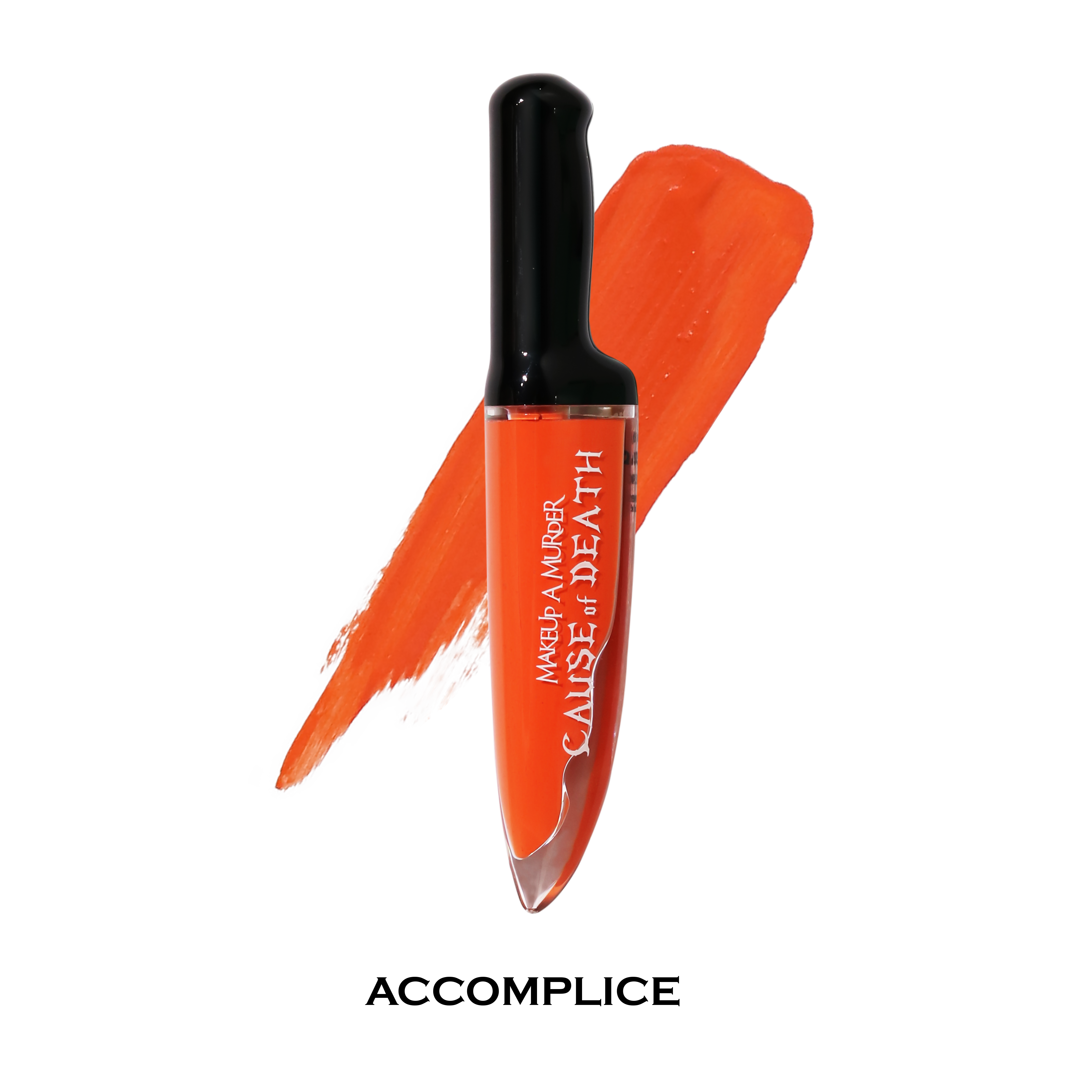 Master Cause of Death Rainbow Liquid Eyeshadow Collection by Makeup A Murder, INC featuring vibrant, multi-colored eyeshadows.