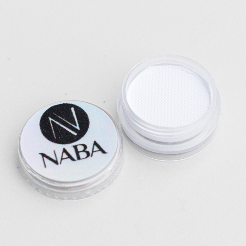 NABA Cosmetics USA Aqualiner Leo eyeliner pen with a black cap and clear body showing the product inside.