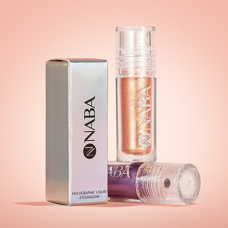 NABA Cosmetics USA Charm Liquid Eyeshadow in a shimmering, smooth liquid formula with a metallic finish.