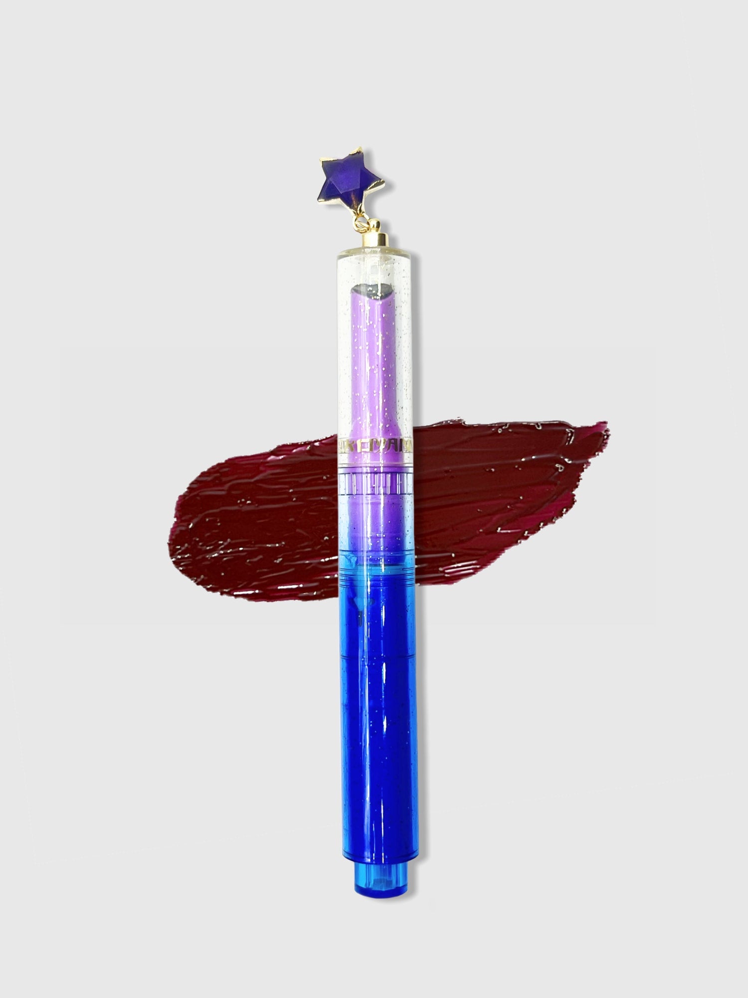 Nekoyanin Eden Jelly Lipsticks in vibrant colors, showing smooth, glossy finishes on the lips.
