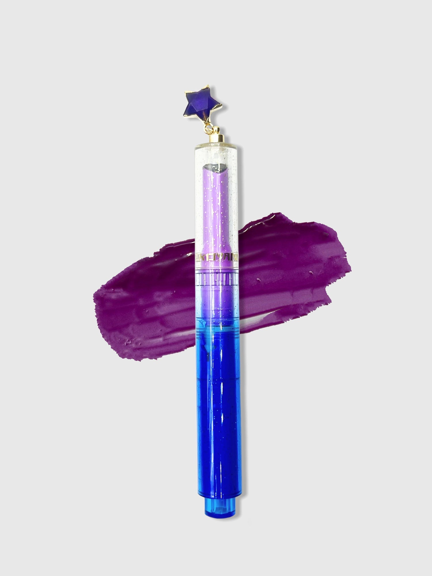Nekoyanin Eden Jelly Lipsticks in vibrant shades, showcasing glossy, colorful makeup with smooth, rounded lipstick tubes.