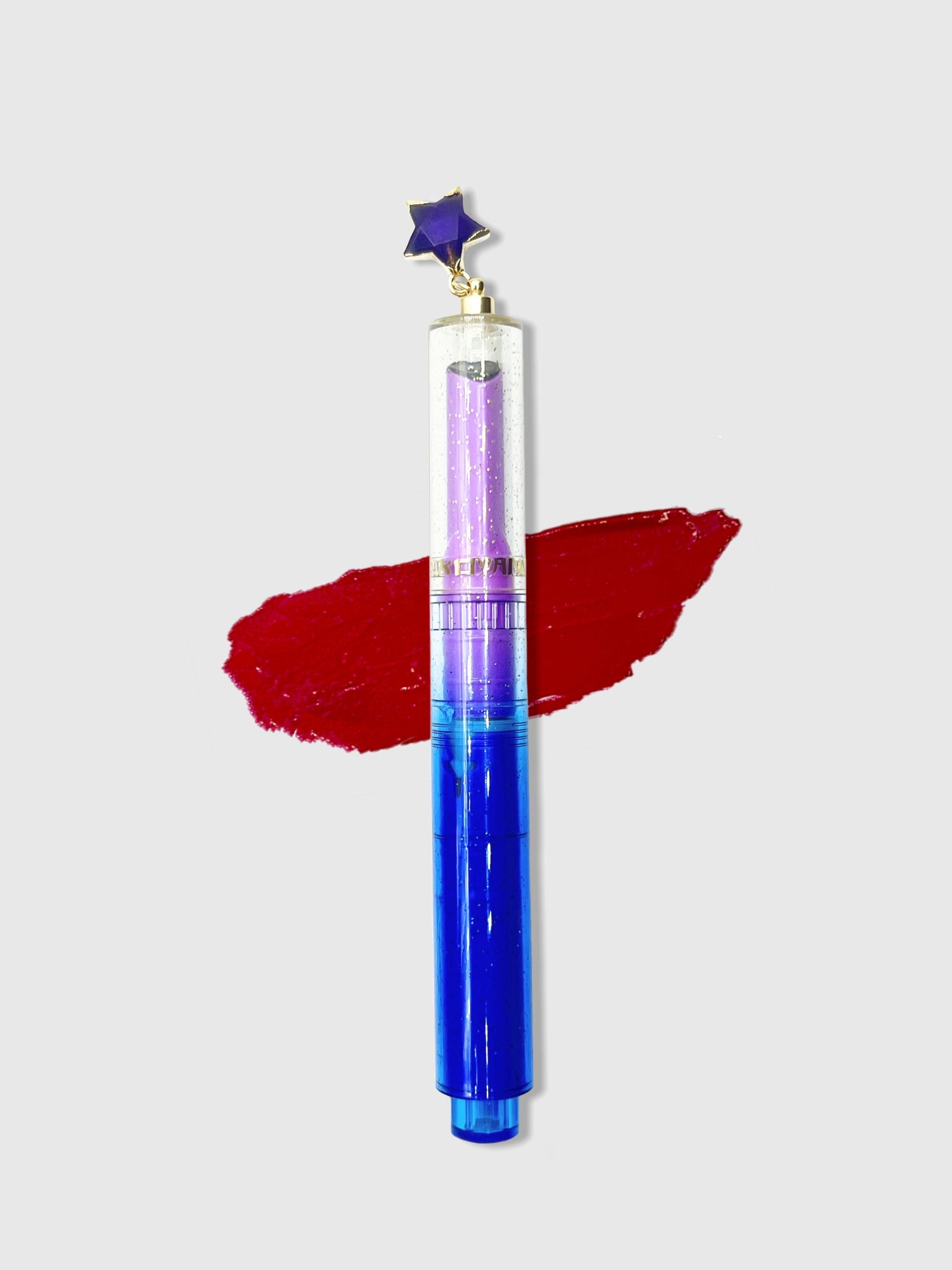 Nekoyanin Eden Jelly Lipsticks featuring vibrant, glossy shades in sleek packaging, perfect for a bold, colorful lip look.