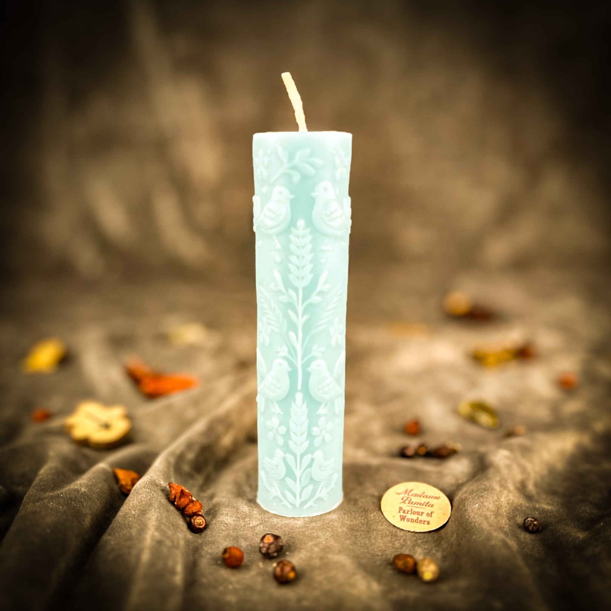 Green Tree of Life Candle Spell Kit by Parlour of Wonders for growth and connection, featuring candles and natural elements.