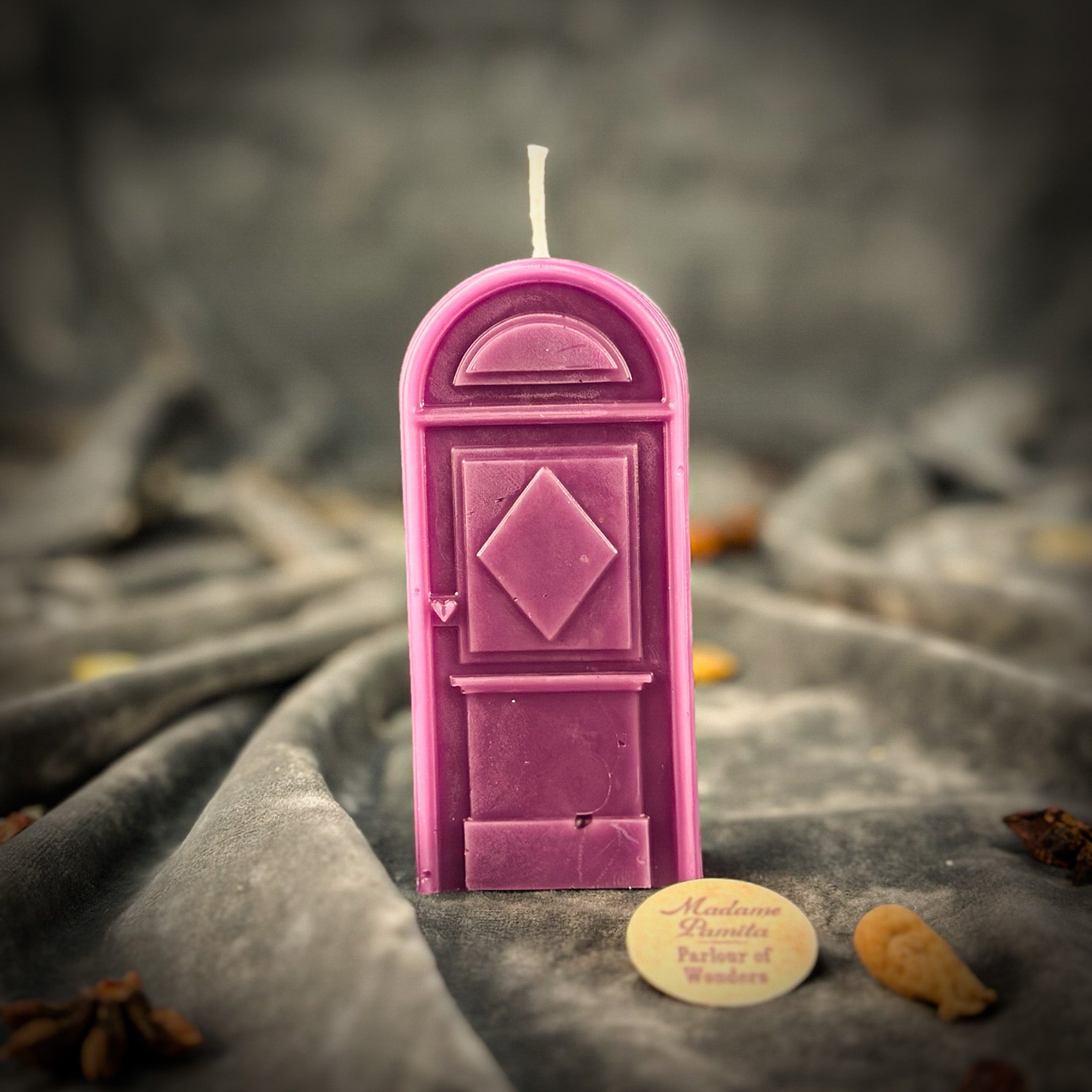 Parlour of Wonders Door of Opportunity Candle Spell Kit with green candles for new beginnings and success.