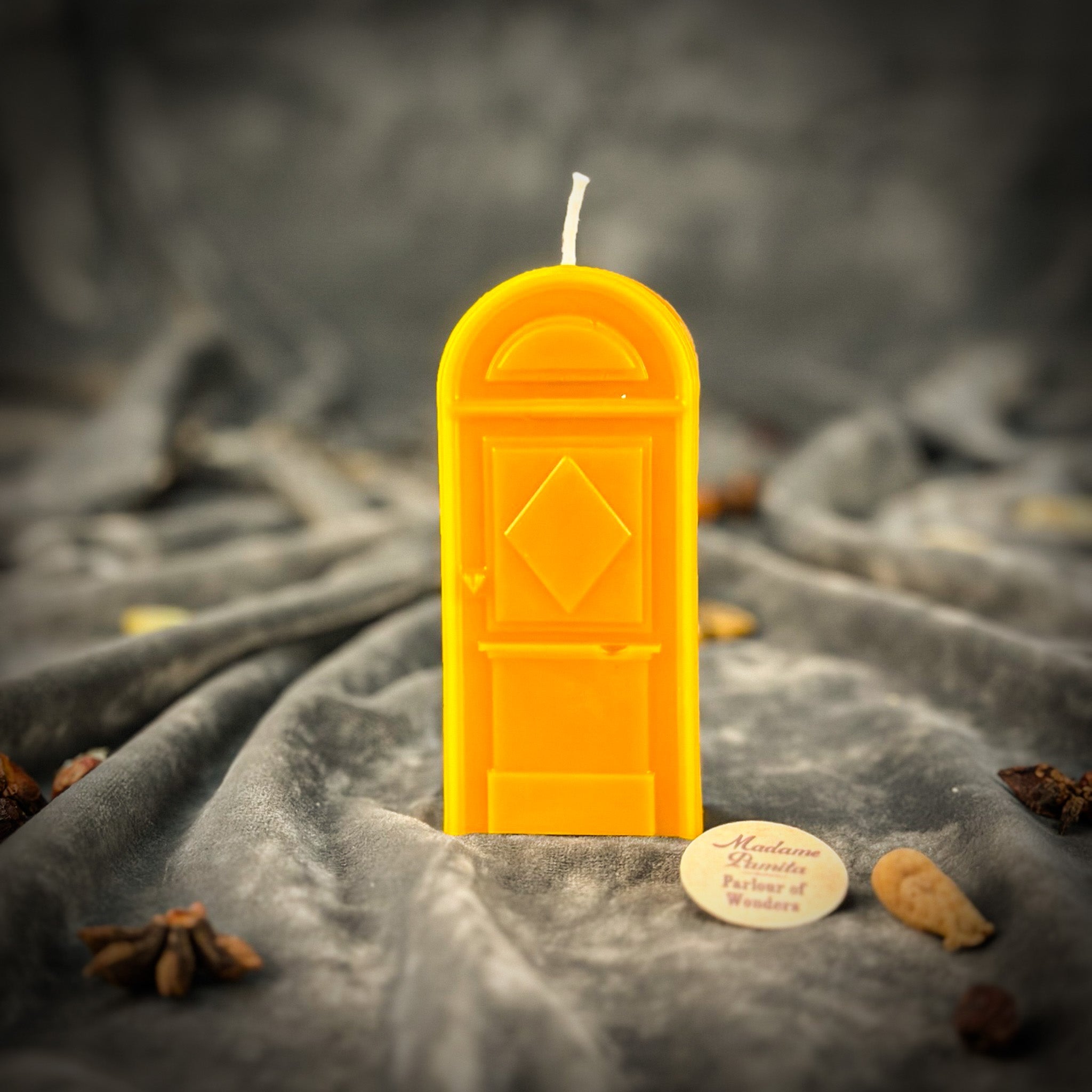 Parlour of Wonders Door of Opportunity Candle Spell Kit with green candles for new beginnings and success.
