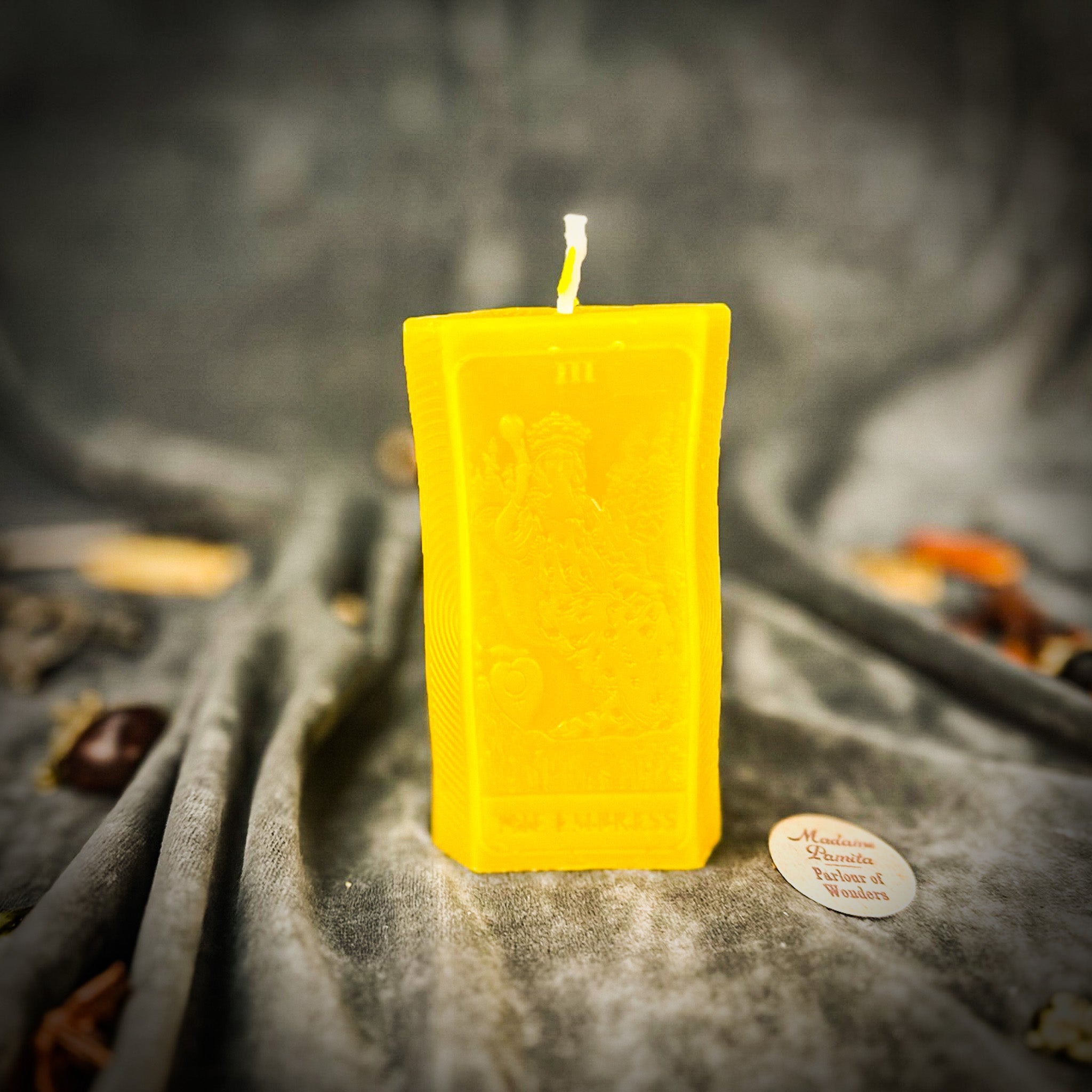 Green Empress Candle Spell Kit by Parlour of Wonders for abundance and creative power magic, includes candles and spell accessories.