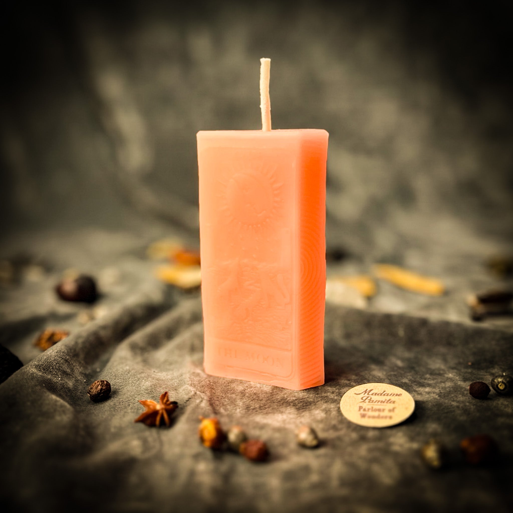 Parlour of Wonders green Candle Spell Kit for intuition and mystery magic, featuring candles and tools for spellcasting and prosperity.