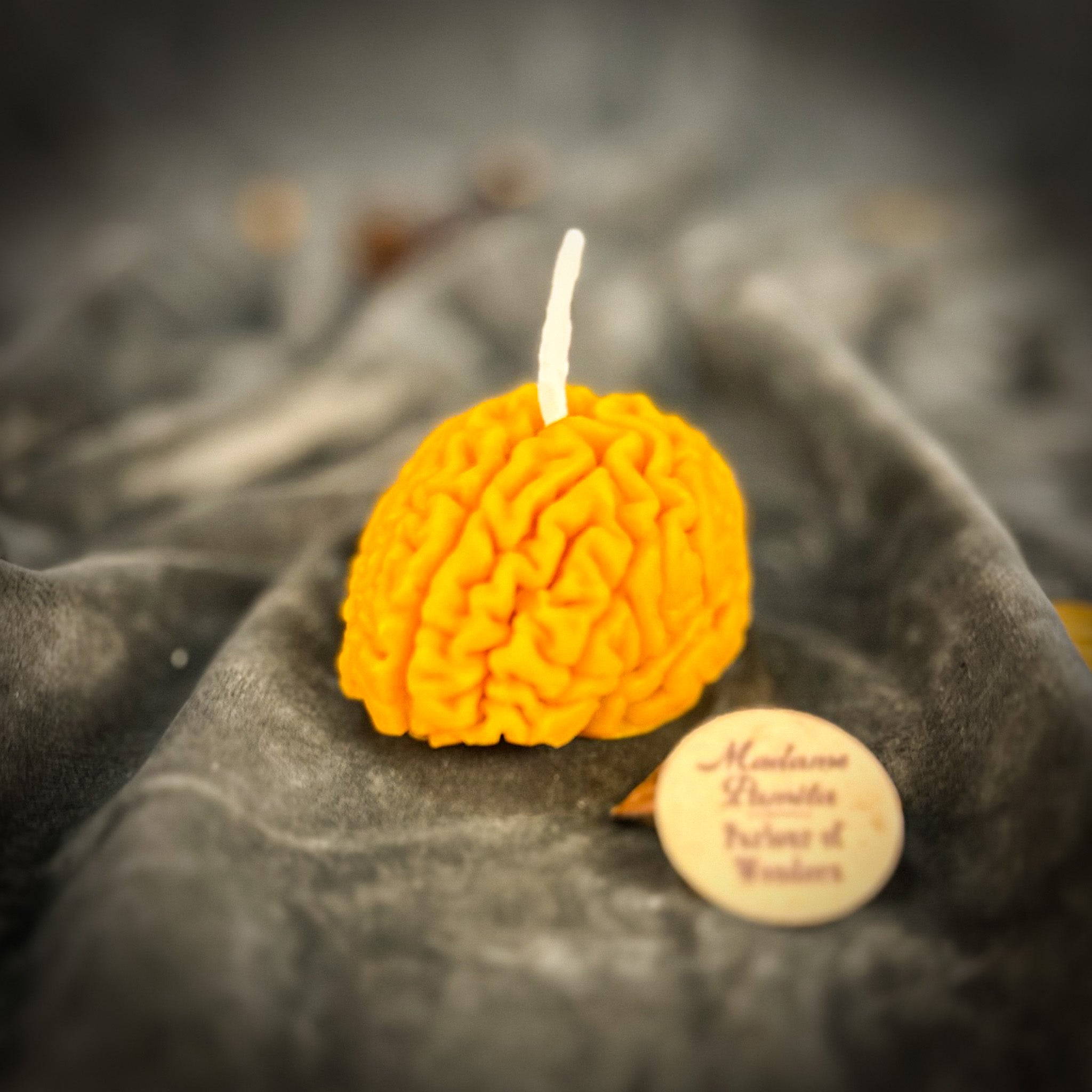 Brilliant Brain Candle Spell Kit from Parlour of Wonders featuring red candles for mental clarity and focus.