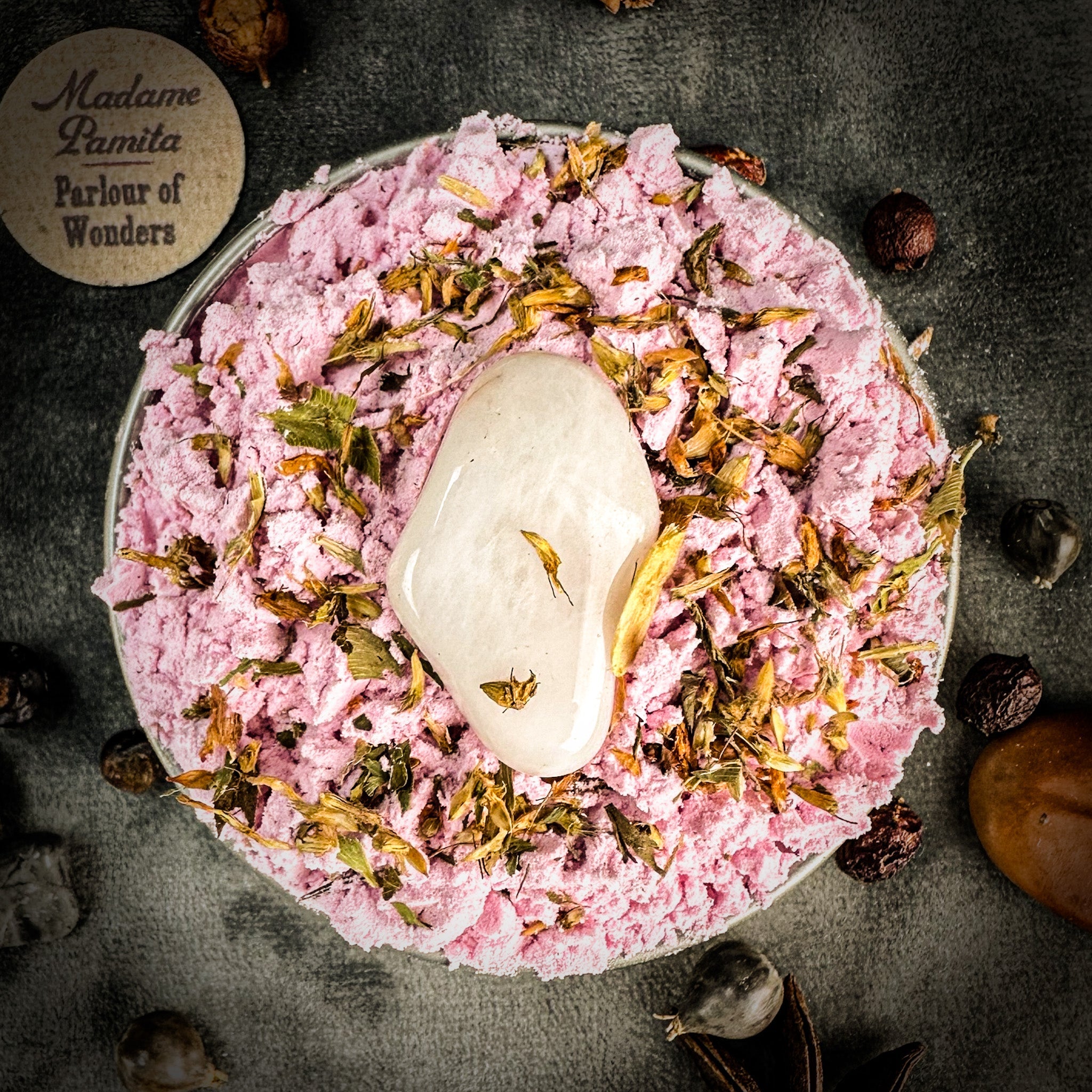 Return to Me Sachet Powder by Madame Pamita, a fragrant herbal powder in a small sachet for spiritual rituals.