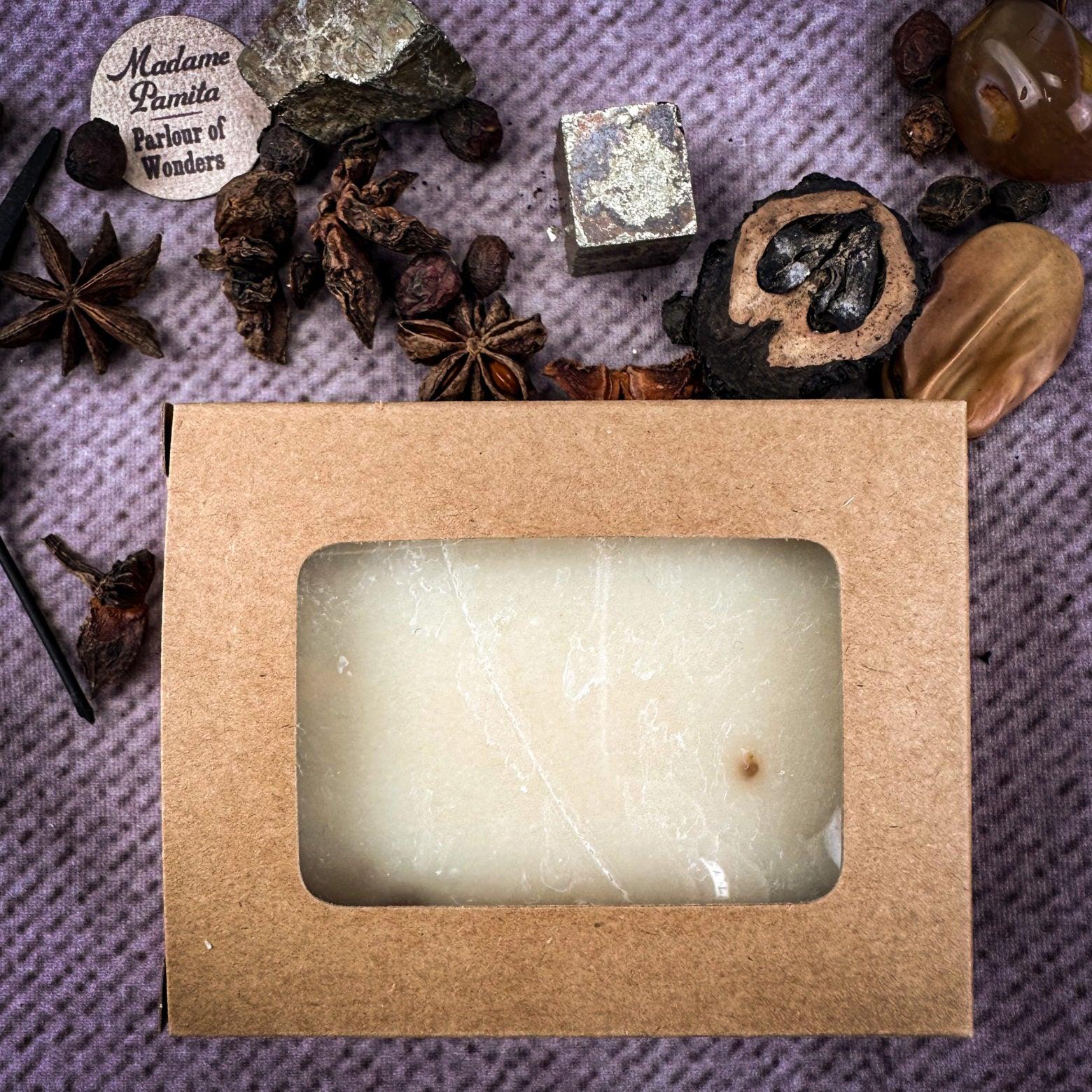 Fae Fortune Faery Spell Soap by Parlour of Wonders, with shimmering, mystical soap featuring enchanting, magical design details.
