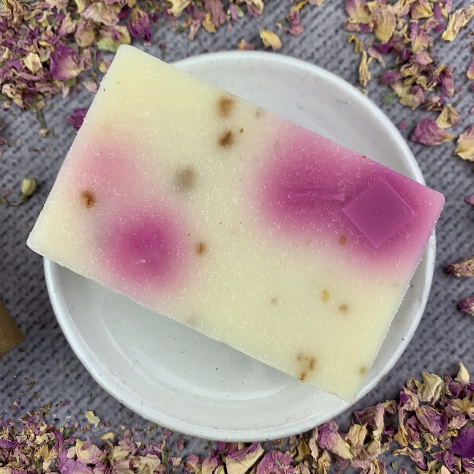 Parlour of Wonders Glamour Beauty Spell Soap with elegant packaging and a luxurious soap bar in a close-up shot.