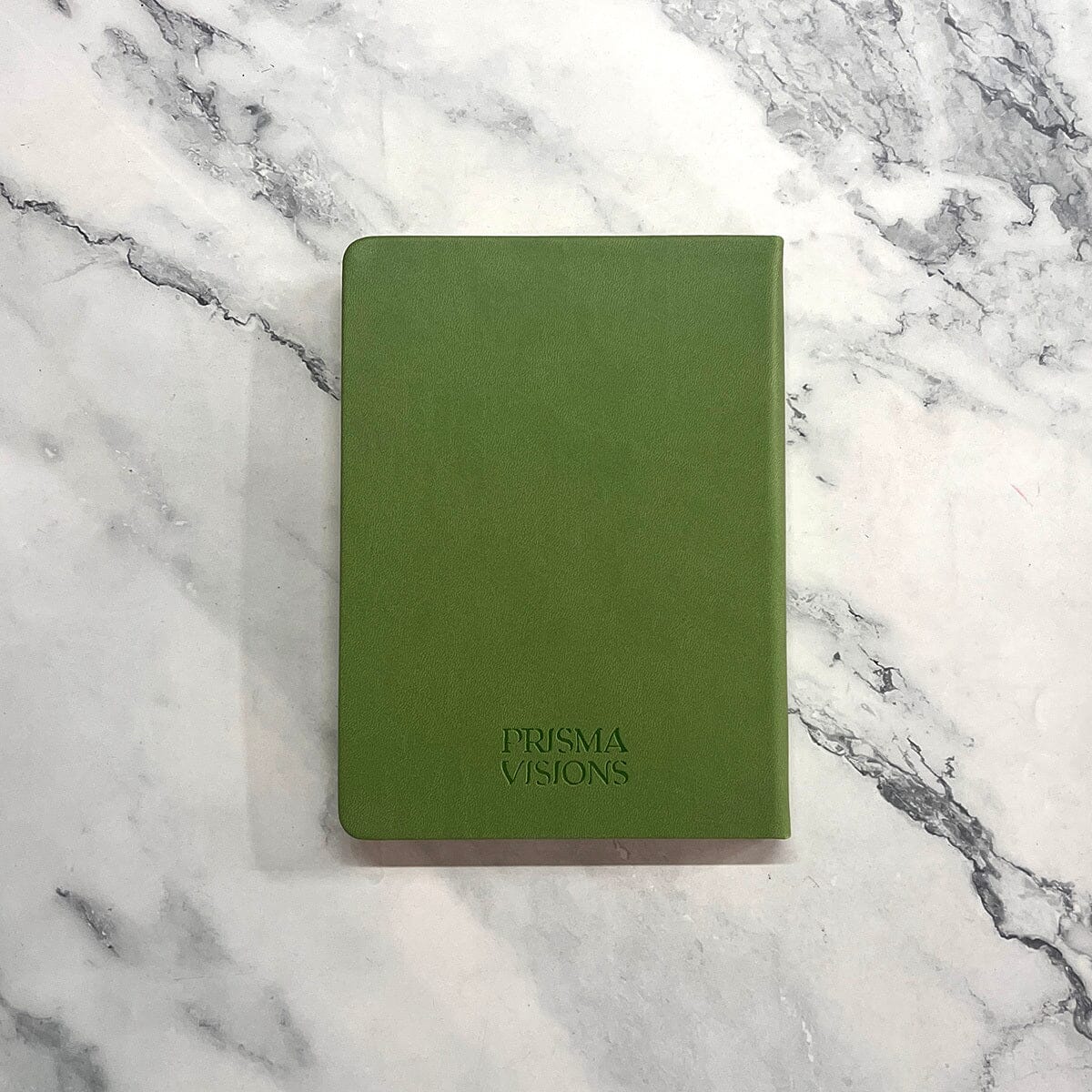 Prisma Visions Many Paths Divination Diary journal with illustrated cover featuring mystical symbols and a celestial design.