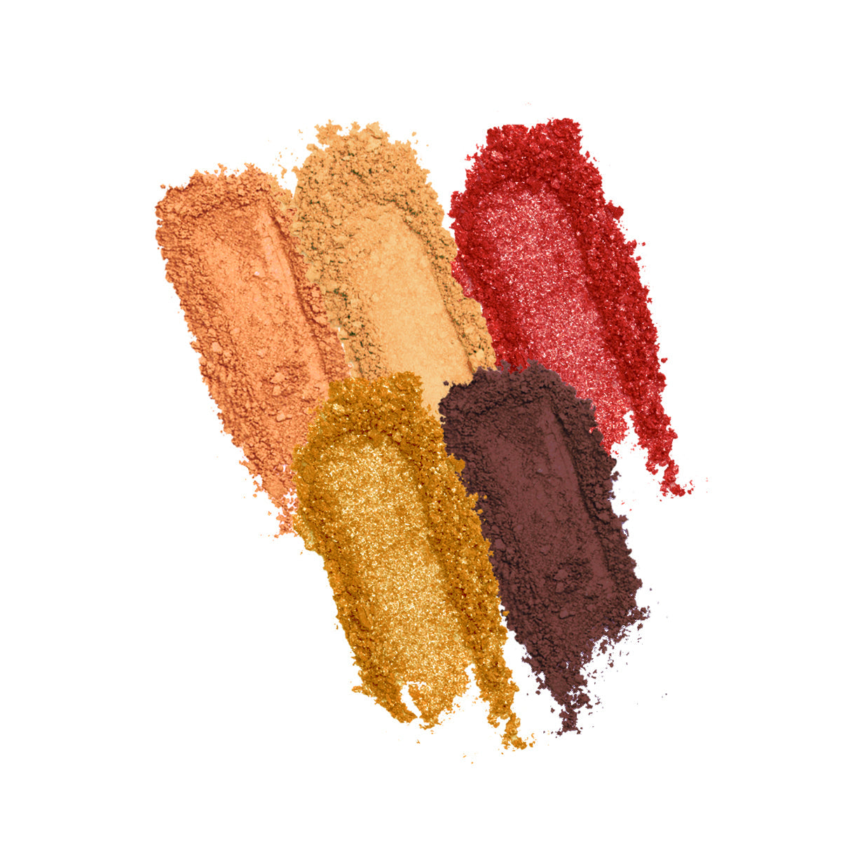 Profusion Cosmetics Blooming Hues 5-shade eye palette with romantic rose shades for versatile eye makeup looks.