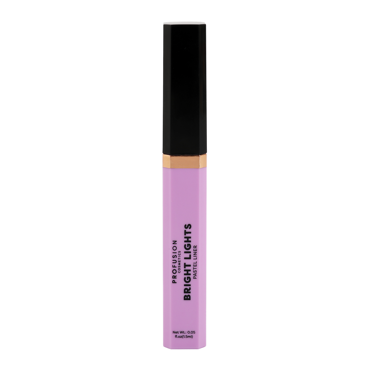 Bright Lights neon and pastel graphic liners for eyes by Profusion Cosmetics, featuring vibrant blue eye makeup with bold lines.