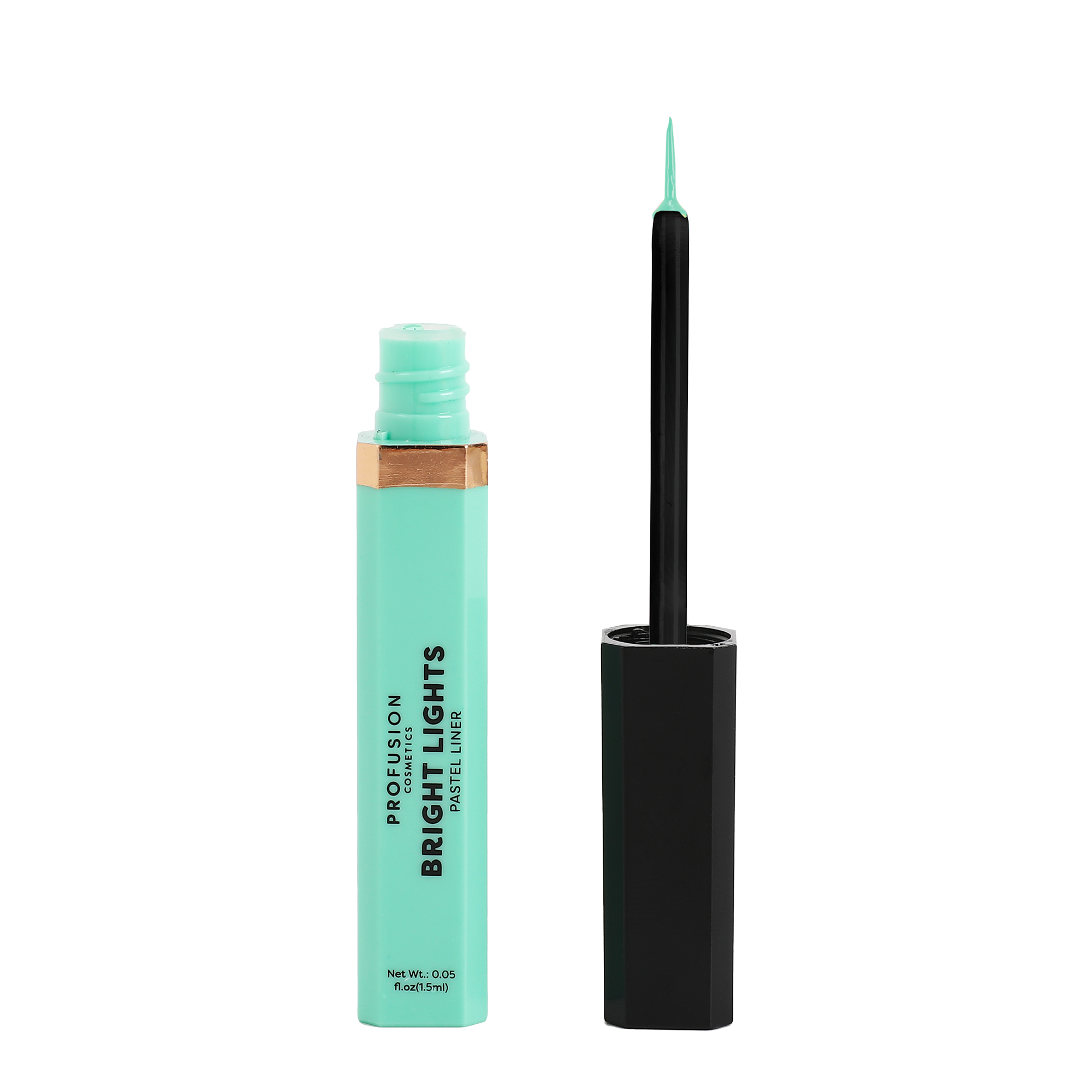 Bright Lights Neon & Pastel Graphic Liners for eyes by Profusion Cosmetics, featuring vibrant blue shades in stylish packaging.