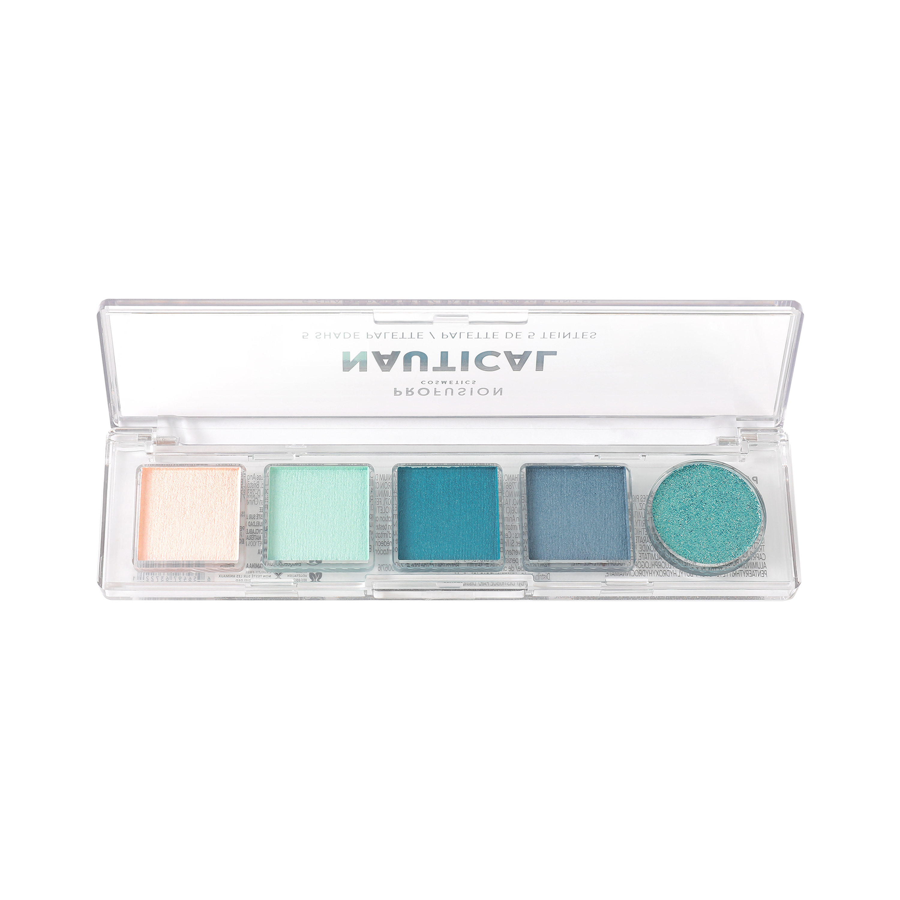 Profusion Cosmetics Mini Essentials 5 Shade Eyeshadow Palette with neutral and warm tones for versatile eye looks.